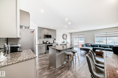 2329 82 Street, Edmonton, AB - Indoor Photo Showing Kitchen With Upgraded Kitchen