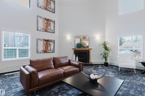 204 1320 Rutherford Road, Edmonton, AB - Indoor Photo Showing Living Room