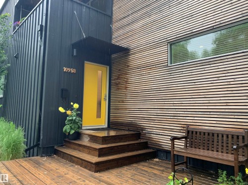 10958 80 Avenue, Edmonton, AB - Outdoor With Deck Patio Veranda With Exterior