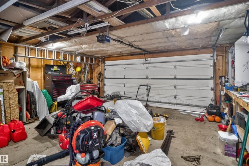 9732 75 Avenue, Edmonton, AB - Indoor Photo Showing Garage