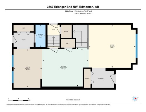 Floor plan - 3367 Erlanger Bend, Edmonton, AB - Other