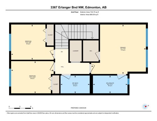 Floor plan - 3367 Erlanger Bend, Edmonton, AB - Other