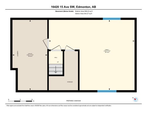 Floor plan - 16420 15 Avenue, Edmonton, AB - Other
