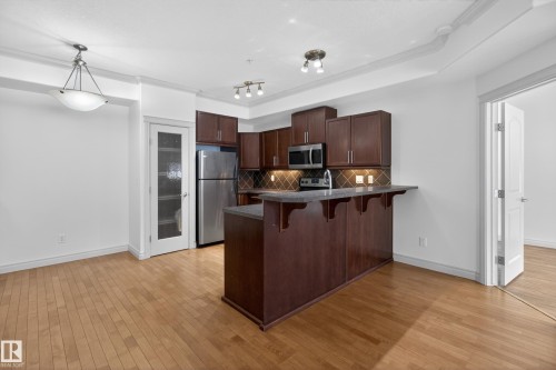 105 10121 80 Avenue, Edmonton, AB - Indoor Photo Showing Kitchen