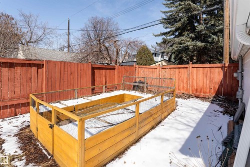 9852 86 Avenue, Edmonton, AB - Outdoor With Deck Patio Veranda