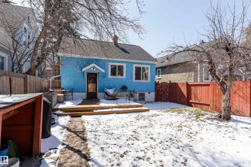 9852 86 Avenue, Edmonton, AB - Outdoor With Deck Patio Veranda