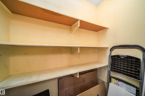 Built-in shelving for organized storage - 5303 21 Avenue, Edmonton, AB - Indoor With Storage