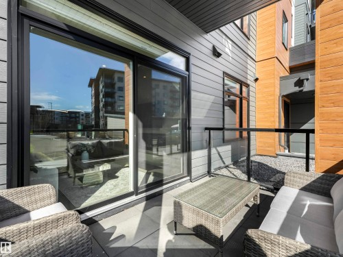 101 7471 May Common, Edmonton, AB - Outdoor With Deck Patio Veranda With Exterior