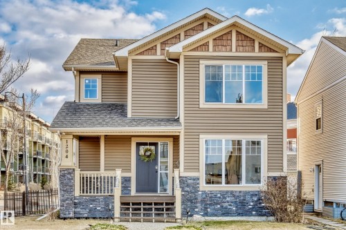 1204 Colonel Stone Avenue, Edmonton, AB - Outdoor With Deck Patio Veranda With Facade