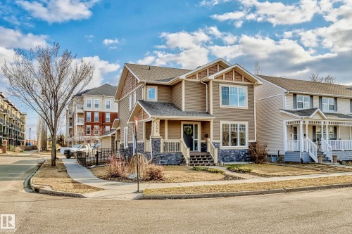1204 Colonel Stone Avenue, Edmonton, AB - Outdoor With Deck Patio Veranda With Facade