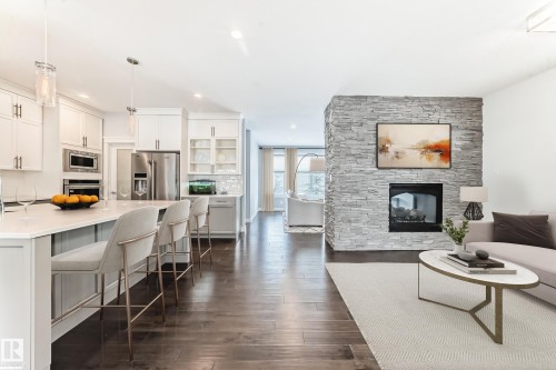 5630 Juchli Avenue, Edmonton, AB - Indoor With Fireplace