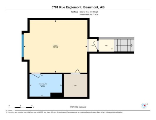 Floor plan - 5701 Rue Eaglemont, Beaumont, AB - Other
