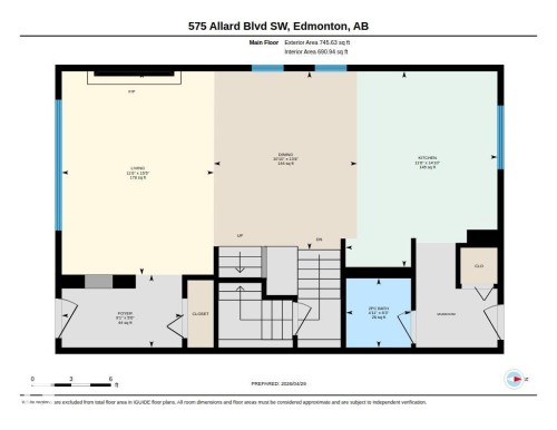Floor plan - 575 Allard Boulevard, Edmonton, AB - Other