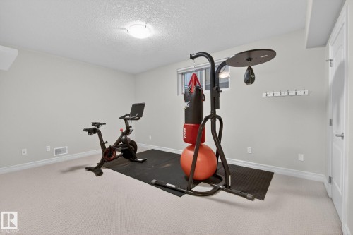 918 Hollingsworth Bend, Edmonton, AB - Indoor Photo Showing Gym Room