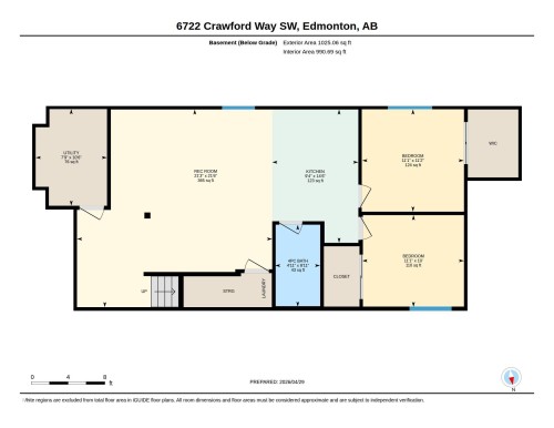 Floor plan - 6722 Crawford Way, Edmonton, AB - Other
