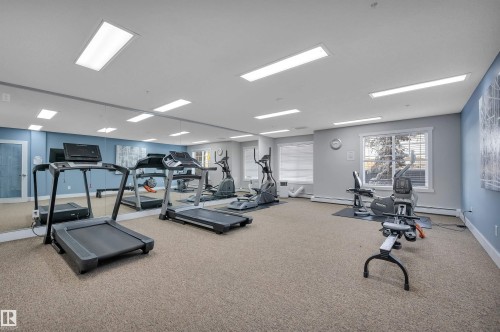 238 2096 Blackmud Creek Drive, Edmonton, AB - Indoor Photo Showing Gym Room