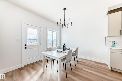 77 Elliott Wynd, Fort Saskatchewan, AB - Indoor Photo Showing Dining Room