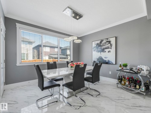 7532 173 Avenue, Edmonton, AB - Indoor Photo Showing Dining Room