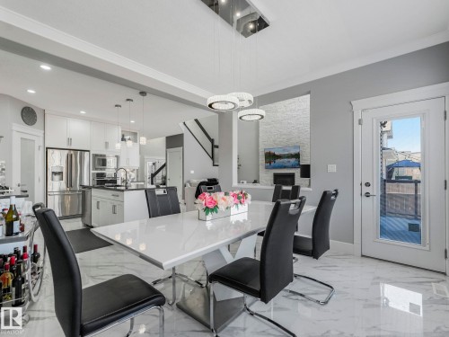 7532 173 Avenue, Edmonton, AB - Indoor Photo Showing Dining Room