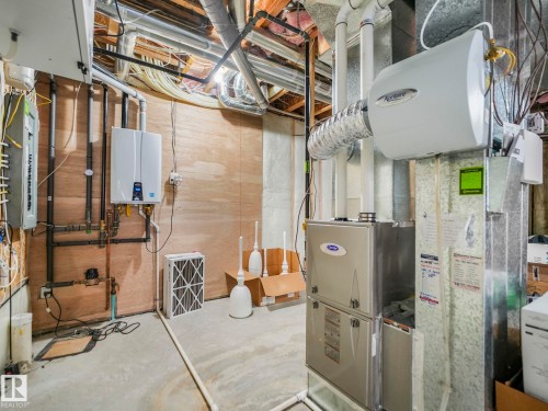 7532 173 Avenue, Edmonton, AB - Indoor Photo Showing Basement