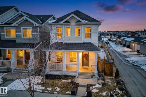 1015 East Bend, Edmonton, AB - Outdoor With Deck Patio Veranda With Facade