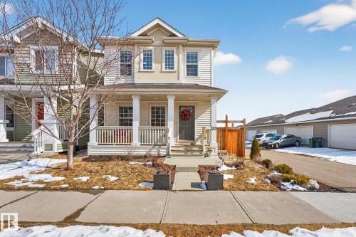 1015 East Bend, Edmonton, AB - Outdoor With Deck Patio Veranda With Facade