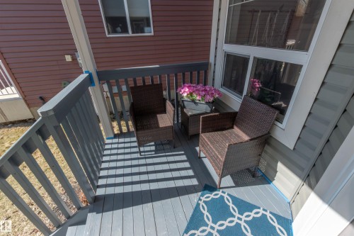 91 Appleton Crescent, Sherwood Park, AB - Outdoor With Deck Patio Veranda With Exterior