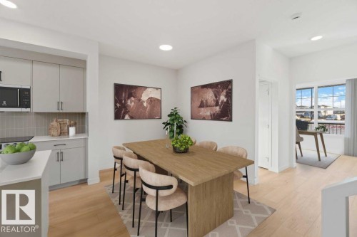 7116 50A Avenue, Beaumont, AB - Indoor Photo Showing Dining Room