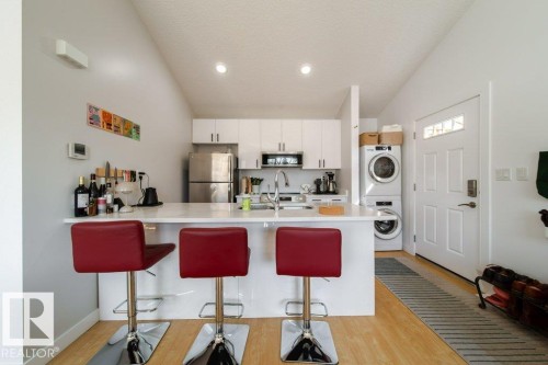8731 85 Avenue, Edmonton, AB - Indoor Photo Showing Kitchen With Double Sink
