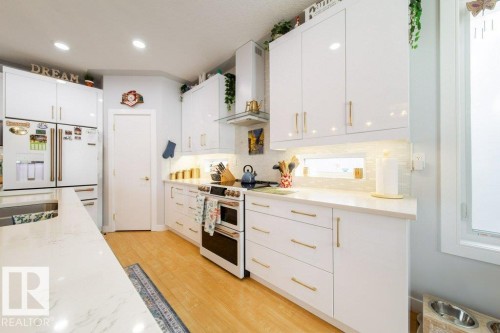 8731 85 Avenue, Edmonton, AB - Indoor Photo Showing Kitchen With Upgraded Kitchen