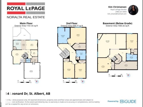 Floor plan - 54 Leonard Drive, St. Albert, AB - Other