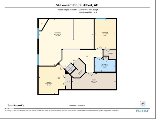 Floor plan - 54 Leonard Drive, St. Albert, AB - Other
