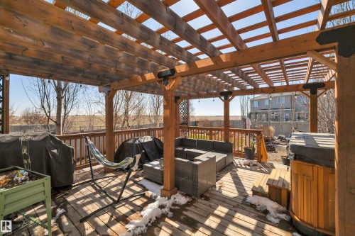 9 Rolston Close, Leduc, AB - Outdoor With Deck Patio Veranda