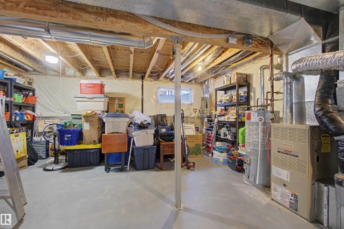 56 1780 Glastonbury Blvd, Edmonton, AB - Indoor Photo Showing Basement