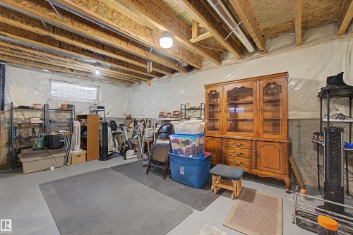 56 1780 Glastonbury Blvd, Edmonton, AB - Indoor Photo Showing Basement