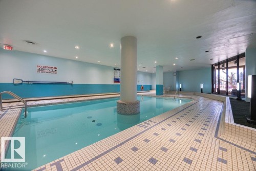 1702 13910 Stony Plain Road, Edmonton, AB - Indoor Photo Showing Other Room With In Ground Pool