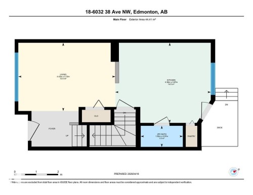 Floor plan - 18 6032 38 Avenue, Edmonton, AB - Other