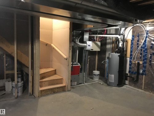 Image quality insufficient for description - 2424 Wonnacott Crest, Edmonton, AB - Indoor Photo Showing Basement