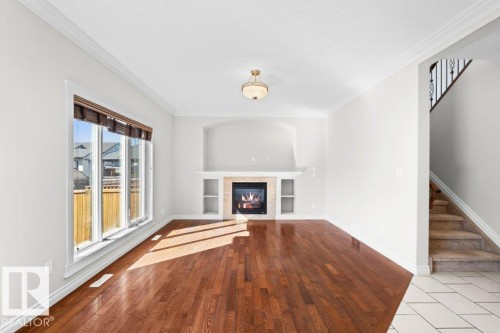 5871 166 Avenue, Edmonton, AB - Indoor With Fireplace