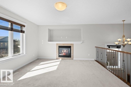 5871 166 Avenue, Edmonton, AB - Indoor With Fireplace