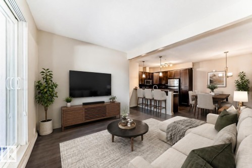 230 308 Ambleside Link Link, Edmonton, AB - Indoor Photo Showing Living Room