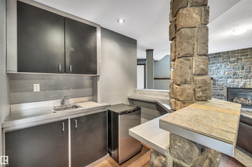 4 Birchmont Drive, Leduc, AB - Indoor With Fireplace