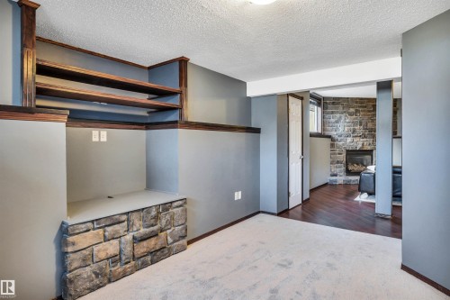 4 Birchmont Drive, Leduc, AB - Indoor With Fireplace