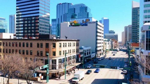 913 10024 Jasper Avenue, Edmonton, AB - Outdoor With Facade