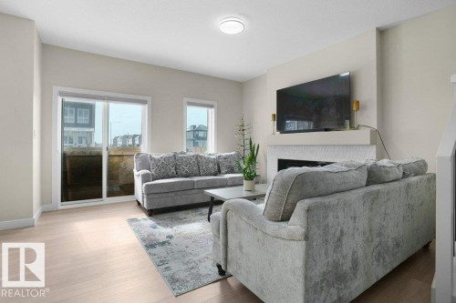 1459 Cherniak Way, Edmonton, AB - Indoor Photo Showing Living Room