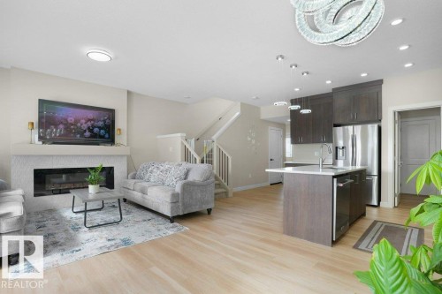 1459 Cherniak Way, Edmonton, AB - Indoor With Fireplace