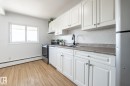 502D 2908 116A Avenue, Edmonton, AB  - Indoor Photo Showing Kitchen With Double Sink 
