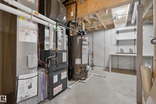 8915 7 Avenue, Edmonton, AB - Indoor Photo Showing Basement