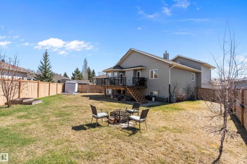 28 Woods Place, Leduc, AB - Outdoor With Deck Patio Veranda