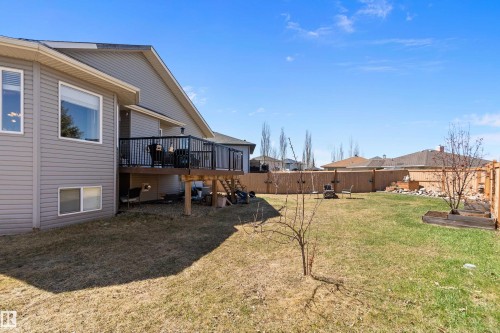 28 Woods Place, Leduc, AB - Outdoor With Deck Patio Veranda